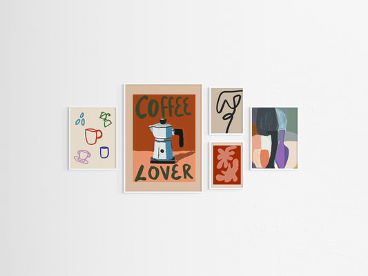 Coffee Lover - Art Wall Edit No. 026