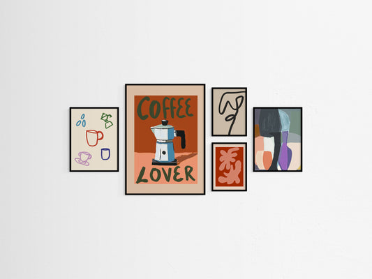 Coffee Lover - Art Wall Edit No. 026