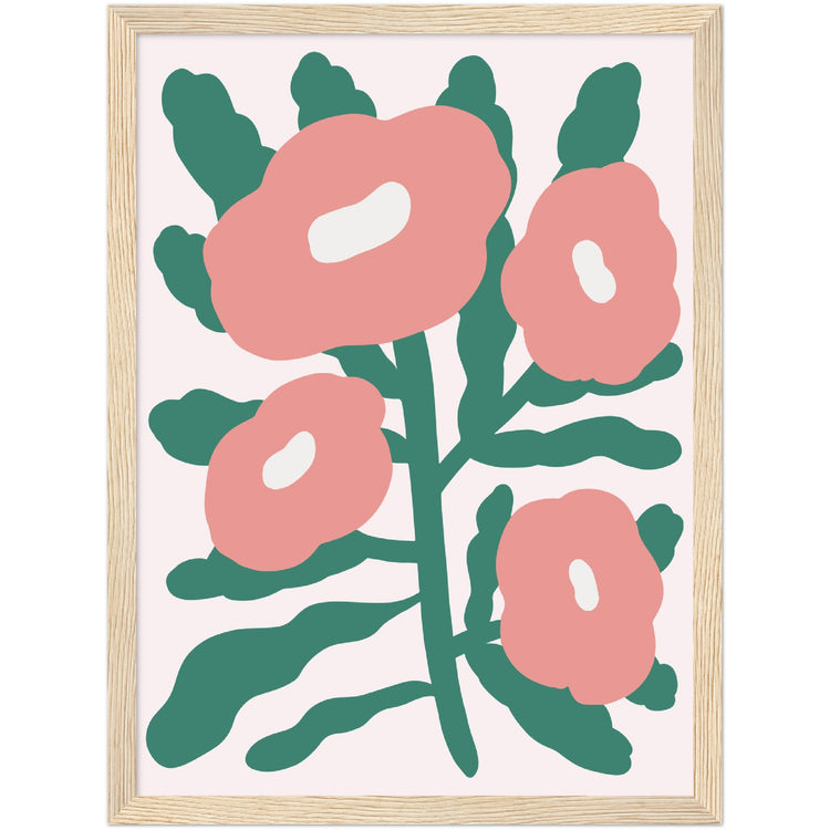 Contemporary Floral Art Print #10
