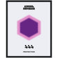 Angel Number 444 Aura Art Print - Protection