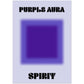 Aura Purple Spirit Art Print