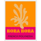 Bora Bora Travel Art Print