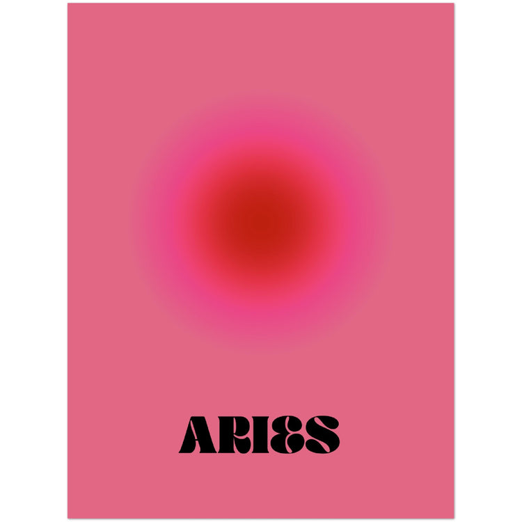 Aura Art Print - Aries