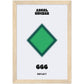 Angel Number 666 Aura Art Print - Reflect